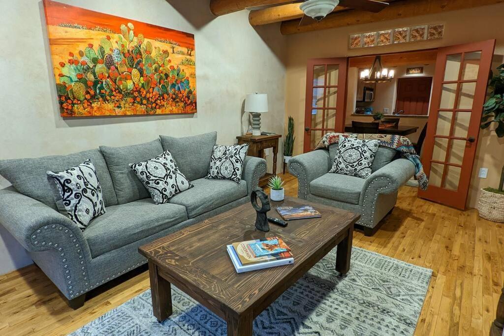 Enchanted Casita With Private Outdoor Hot Tub And Patio, Near Santa Fe Plaza, Sleeps 4 With Free Parking Luaran gambar